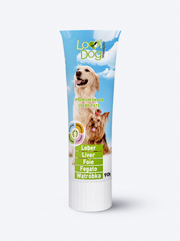 Pastete für Hunde mit Leber Lovi Dog 90 g