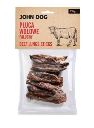 Natürlicher getrockneter Kauartikel für Hunde – Rinderlunge 100 g