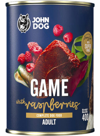 Nassfutter für Hunde Wild mit Himbeeren Berry Line