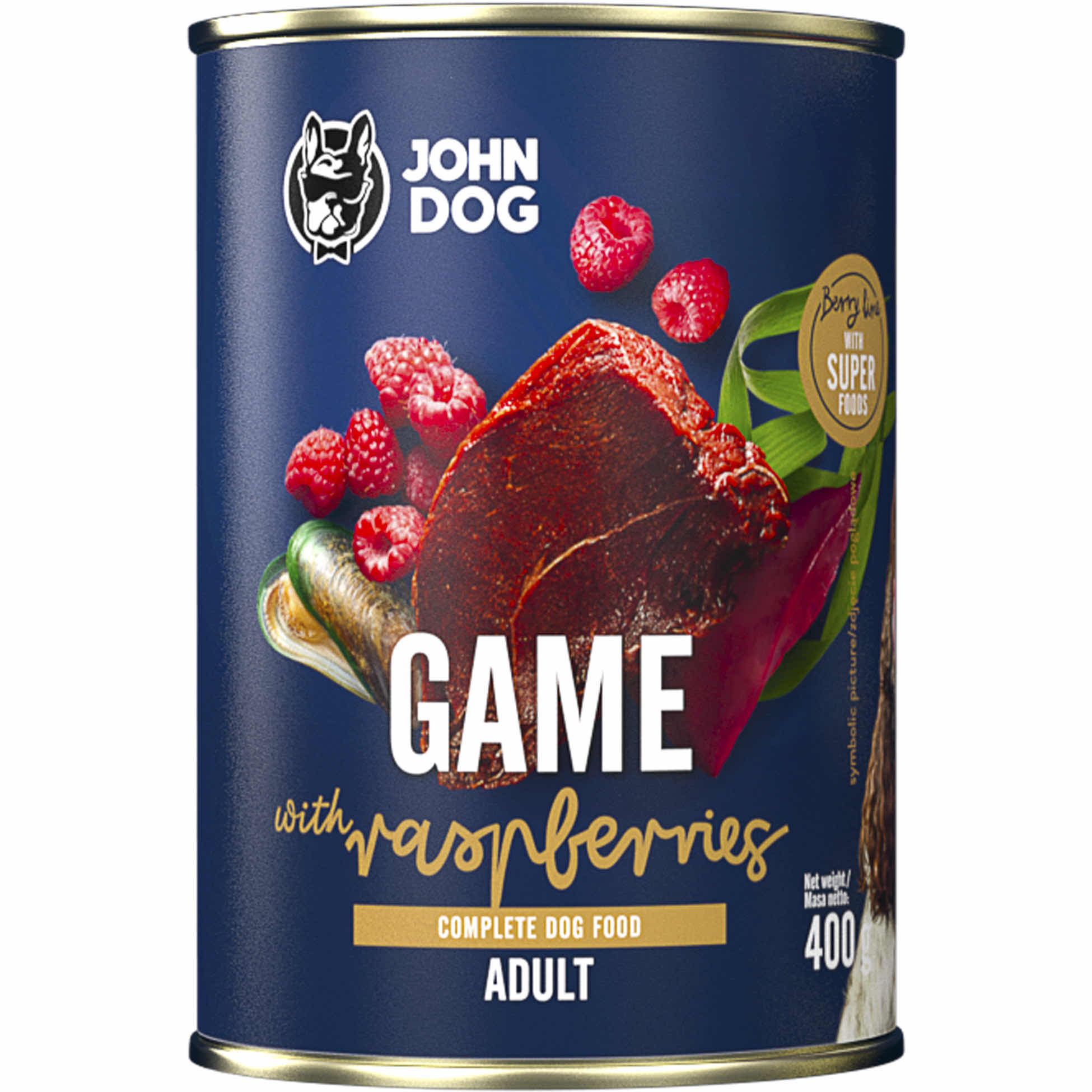 Nassfutter für Hunde Wild mit Himbeeren Berry Line – Bild 2