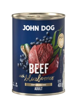 Nassfutter für Hunde Rindfleisch mit Heidelbeeren Berry Line
