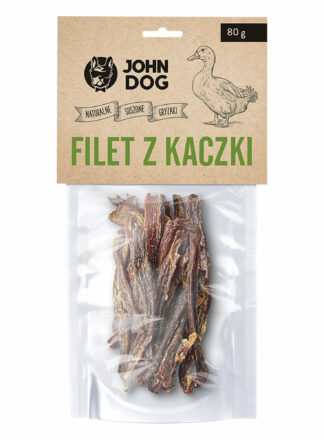 Natürliches Hundeleckerli. Getrocknetes Premium-Entenfleisch. 80g.
