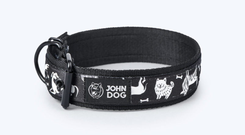 John Dog Black Comics Starkes Halsband