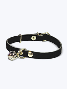 Jane Cat schwarzes Glockenhalsband