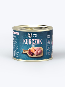 Premium Nassfutter. Huhn und Lachs Jane Cat