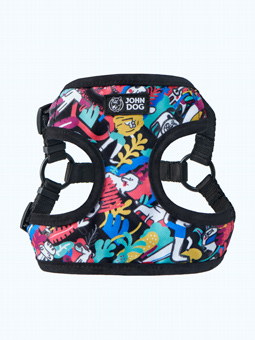 John Dog Barcelona druckfreies Geschirr NEU