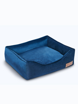 Couchbett navy blue John Dog Black
