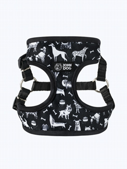 Druckfreies, nicht einschränkendes Hundegeschirr aus der comis Kollektion.