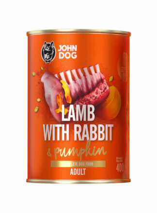 Nassfutter für Hunde Lamm mit Kaninchen und Kürbis Pumpkin Line