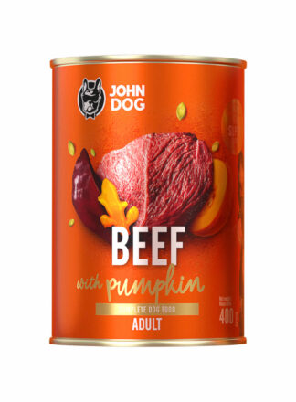 Monoprotein Nassfutter für Hunde Rind mit Kürbis Pumpkin Line