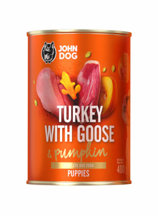 Nassfutter für Welpen Truthahn mit Gans & Kürbis Pumpkin Line Junior