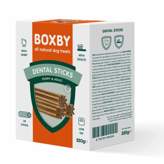 Packung Zahnleckerlis für Welpen