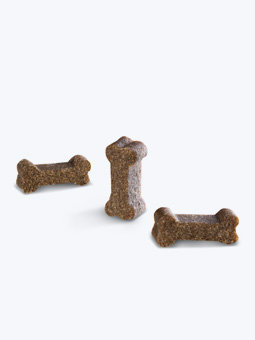 36. Drei Würfel Hundechips
