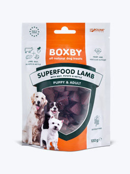 Beutel mit Lamm-Leckerlis für Welpen und erwachsene Hunde