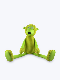 Hundeplüschmaskottchen, grüner Affe, 40 cm, Pet Nova