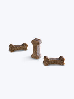 Drei Würfel Chips für deinen Hund