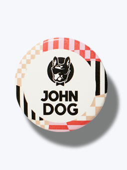 John Dog Logo-Pin aus der Paris-Kollektion