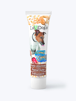 Lovidog Walnusspaste für Hunde in einer Tube, SLDPORZ90