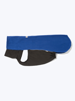 Cornflower Fleece für große Hunde von John Dog, Seitenansicht