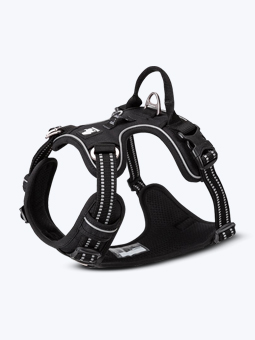 Truelove Premium Front Line Schutzgeschirr in schwarz für deinen Hund.