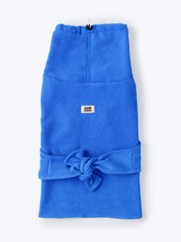 Weicher blauer Hundebademantel von John Dog