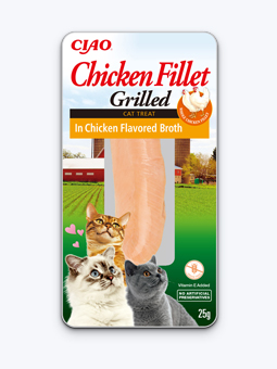 Katzenleckerli - Hühnerfilet in Hühnerbrühe 25g, von Ciao