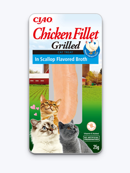 Katzenleckerli - Hühnerfilet in Muschelbrühe 25g, von Ciao