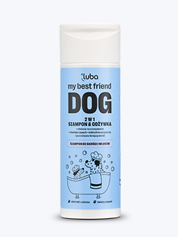 2 in 1, Shampoo und Spülung für Hunde, 200 ml, von LUBA.