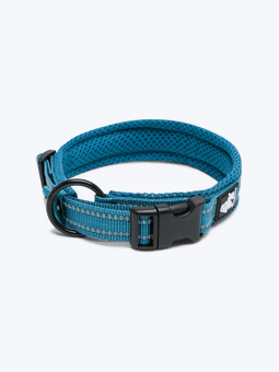 Hundehalsband, marinefarben, Schnallenansicht, Truelove.