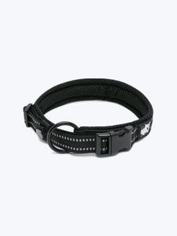 Hundehalsband, schwarze Farbe, Schnallenansicht, Truelove.