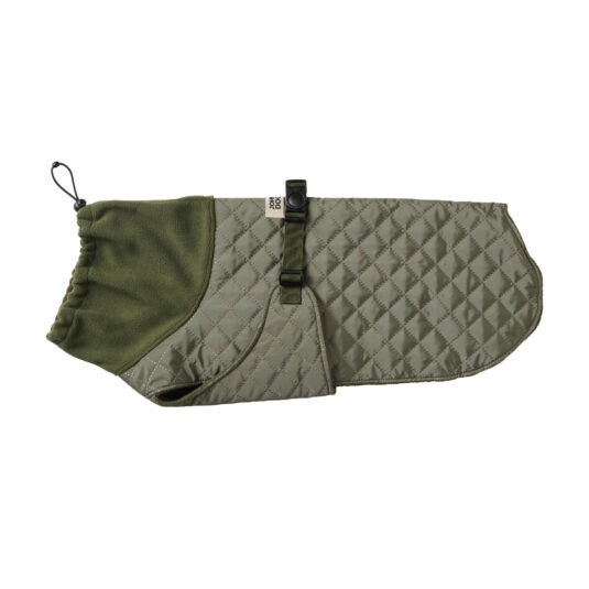 John Dog Jacke, dunkelgrau, gesteppt.