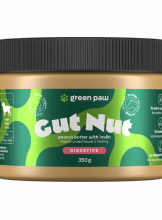 Erdnussbutter für Hunde Green Paw Gut Nut mit Inulin 350 g