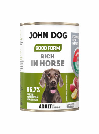 Nassfutter für Hunde reich an Pferd Good Form
