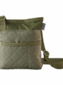 Gürteltasche für Hundeleckerlis, gesteppt, Oliv, John Dog Black 20x22 cm