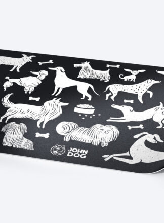 Napfunterlage für Hunde John Dog Mikrogummi