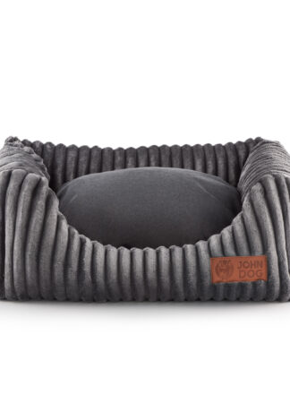 Hundebett Sofa Grau Cord John Dog