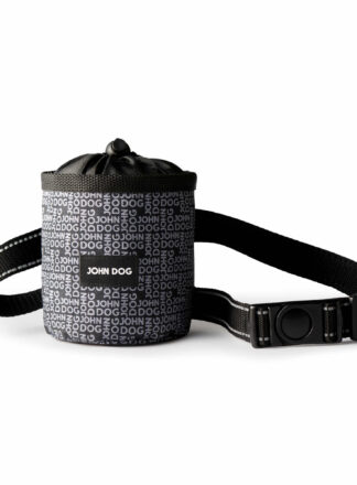 Leckerlitasche für Hunde schwarz John Dog Black New