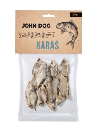 Natürlicher getrockneter Kausnack für Hunde  getrocknete Karauschen 100 g