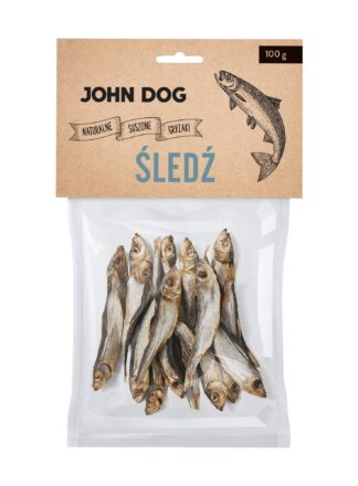 Natürlicher getrockneter Kausnack für Hunde getrocknete Heringe 100 g