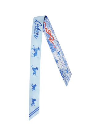 Seiden-Twilly hellblau John Dog Lisboa Stadt
